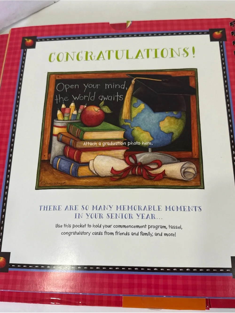 School Years Memory Keeper Preschool-12th by SUSAN WINGET Photo Album Scrapbook